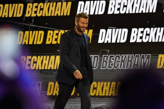 July 17, 2026, New York, New York, USA: Soccer legend David Beckham during Fanatics Fest at the Jacob Javitz Center on Friday, July 17, 2026; New York, New York, USA. New York USA - ZUMAs325 20260717_zsp_s325_002 Copyright: xJessxStilesx