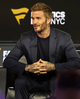 July 17, 2026, New York, New York, USA: Soccer legend David Beckham during Fanatics Fest at the Jacob Javitz Center on Friday, July 17, 2026; New York, New York, USA. New York USA - ZUMAs325 20260717_zsp_s325_008 Copyright: xJessxStilesx