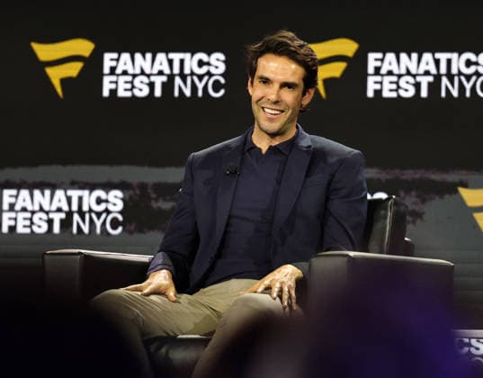 July 17, 2026, New York, New York, USA: Soccer legend Kaka during Fanatics Fest at the Jacob Javitz Center on Friday, July 17, 2026; New York, New York, USA. New York USA - ZUMAs325 20260717_zsp_s325_038 Copyright: xJessxStilesx