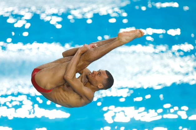 Mexico Diving Cup in Zapopan Cedric Fofana of Canada competes in the men s 3-meter springboard at the Mexico Diving Cup at the Metropolitan Aquatic Center in Zapopan, Jalisco, Mexico, 17 July 2026. ZAPOPAN Mexico  Copyright: xFRANCISCOxGUASCOx