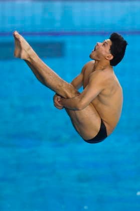 Mexico Diving Cup in Zapopan David Vazquez of Mexico competes in the men s 3-meter springboard at the Mexico Diving Cup at the Metropolitan Aquatic Center in Zapopan, Jalisco, Mexico, 17 July 2026. ZAPOPAN Mexico  Copyright: xFRANCISCOxGUASCOx