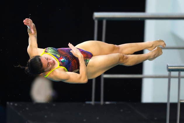 Mexico Diving Cup in Zapopan Samantha Jimenez of Mexico competes in the women s 3-meter springboard at the Mexico Diving Cup at the Metropolitan Aquatic Center in Zapopan, Jalisco, Mexico, 17 July 2026. ZAPOPAN Mexico  Copyright: xFRANCISCOxGUASCOx