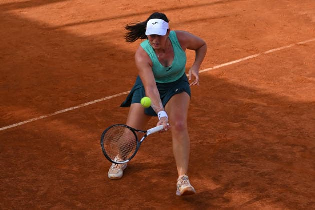 IPA86764174 - Nuria Brancaccio of Italy faces Julia Riera of Argentina in the quarterfinals at the ATV Bancomat Tennis Open WTA, Tennis Damen 125 at the Antico Tiro a Volo Club on July 17, 2026, in Rome, Italy. (Photo by Roberto Bettacchi)  Copyright: xRobertoxBettacchi IPAxSportx xx 86764174