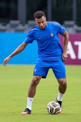 July 17, 2026, Fort Lauderdale, Florida, USA: Kylian Mbappe 10 of France attends a France soccer team training session in preparation for a FIFA World Cup, WM, Weltmeisterschaft, Fussball 26 Bronze Final match between France and England. Fort Lauderdale USA - ZUMAa257 20260717_zsp_a257_027 Copyright: xChrisxArjoonx