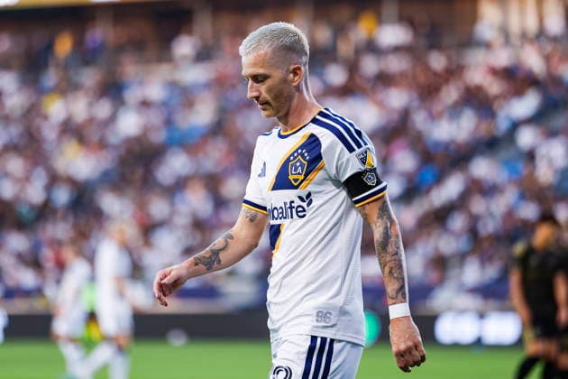 Major League Soccer - Los Angeles Football Club vs LA Galaxy LA Galaxy midfielder Marco Reus during the Major League Soccer MLS, Fussball Herren, USA match between Los Angeles Football Club (LAFC) and the LA Galaxy at Dignity Health Sports Park in Carson, California, USA, 17 July 2026. CARSON CALIFORNIA United States  Copyright: xCHRISxTORRESx