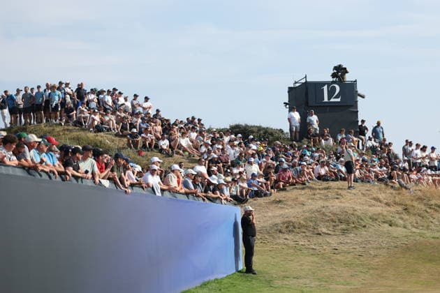General view during the day 2 of the 2026 British Open Golf Championships at Royal Birkdale golf club, in Southport, England, on Julyl 17, 2026. Noxthirdxpartyxsales  aflo_338370622 KojixAokix