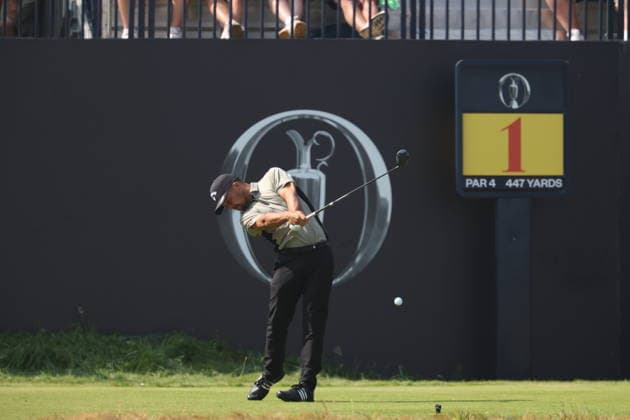 United States Xander Schauffele during the day 2 of the 2026 British Open Golf Championships at Royal Birkdale golf club, in Southport, England, on Julyl 17, 2026. Noxthirdxpartyxsales  aflo_338370628 KojixAokix