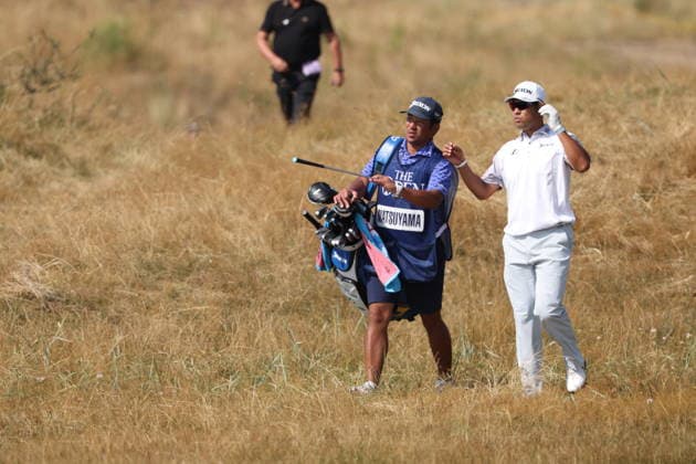 Japan s Hideki Matsuyama during the day 2 of the 2026 British Open Golf Championships at Royal Birkdale golf club, in Southport, England, on Julyl 17, 2026. Noxthirdxpartyxsales  aflo_338370645 KojixAokix