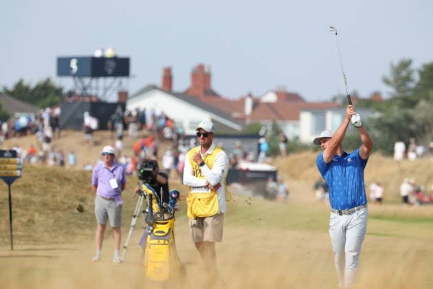 United States Bryson DeChambeau during the day 2 of the 2026 British Open Golf Championships at Royal Birkdale golf club, in Southport, England, on Julyl 17, 2026. Noxthirdxpartyxsales  aflo_338370660 KojixAokix