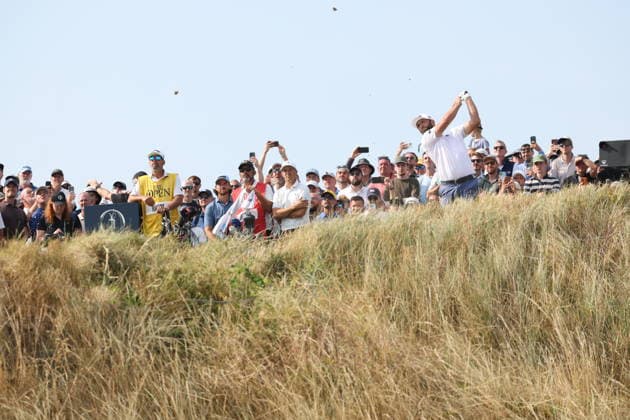 Spain s Jon Rahm during the day 2 of the 2026 British Open Golf Championships at Royal Birkdale golf club, in Southport, England, on Julyl 17, 2026. Noxthirdxpartyxsales  aflo_338370677 KojixAokix