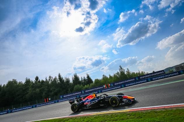 MOTORSPORTS - Formula 1 - 2026 Formula 1 Belgian Grand Prix - Round 12 of 24 - Circuit de Spa-Francorchamps, Stavelot, Belgium Photo by IPA ABACAPRESS.COM86772163 - (6) Isack Hadjar (FRA) - Oracle Red Bull Racing - Red Bull RB22 - Red Bull Ford during Free Practice 2 of the 2026 Formula 1 Belgian Grand Prix at the Circuit de Spa-Francorchamps in Stavelot, Belgium. Round 12 of 24 of the 2026 FIA Formula One World Championship, WM, Weltmeisterschaft held July 17–19, 2026. The legendary Circuit de Spa-Francorchamps in the Ardennes Forest features the famous Eau Rouge-Raidillon complex. during the 2026 Formula 1 Belgian Grand Prix—Round 12 of 24—at the Circuit de Spa-Francorchamps in Stavelot, Belgium, as part of the Formula 1 Championship on July 17, 2026  Copyright: xIPAxSport ABACAx
