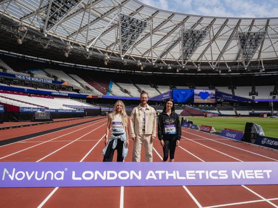 Josh Kerr Emsley Carr Mile Keely Hodgkinson 800m Amy Hunt 200m on there day before the Diamond League Athletics at the London Stadium, Queen Elizabeth Olympic Park , London, England on 17 July 2026. Copyright: xPhilxHutchinsonx 45280001