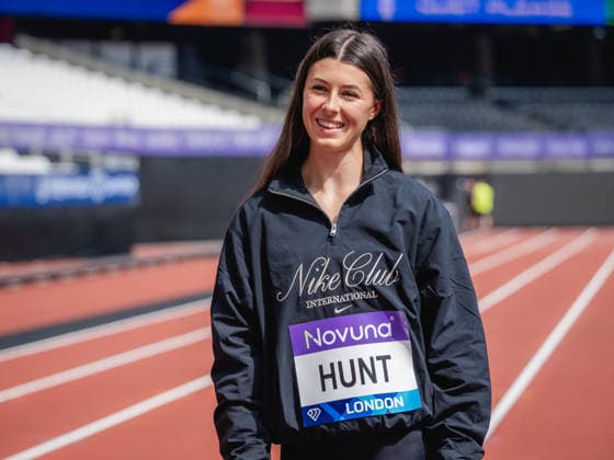 Amy Hunt 200m on there day before the Diamond League Athletics at the London Stadium, Queen Elizabeth Olympic Park , London, England on 17 July 2026. Copyright: xPhilxHutchinsonx 45280008