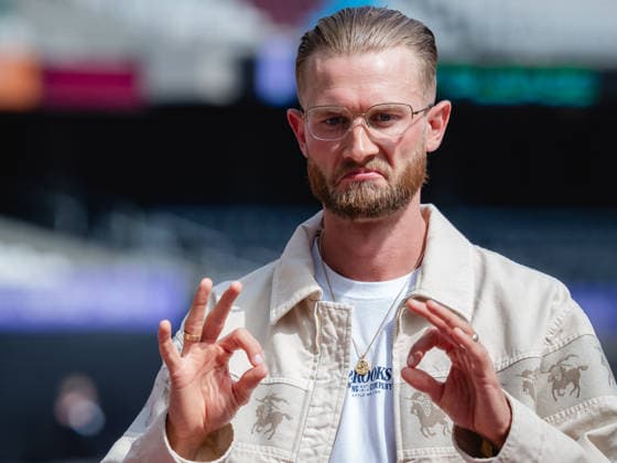 Josh Kerr Emsley Carr Mile on there day before the Diamond League Athletics at the London Stadium, Queen Elizabeth Olympic Park , London, England on 17 July 2026. Copyright: xPhilxHutchinsonx 45280018