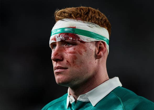 2026 Nations Championship Southern Hemisphere Series, Eden Park, Auckland, New Zealand 18 7 2026 New Zealand All Blacks vs Ireland Ireland s Ciaran Frawley dejected after the match Ciaran Frawley dejected after the match 18 7 2026  Copyright: xx BB2_9963