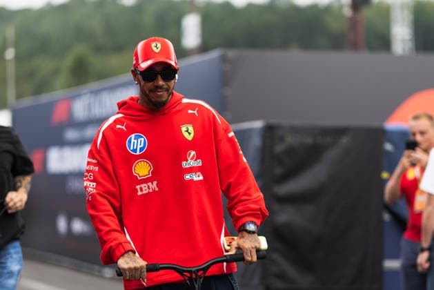 Formula 1 Moët & Chandon Belgian Grand Prix 2026 Dan Schiumarini OVERTAKE MAXPPP - Spa 18 07 2026 44 HAMILTON Lewis (gbr), Scuderia Ferrari HP, portrait at the Formula 1 Moët & Chandon Belgian Grand Prix 2026, the 10th round of the 2026 FIA Formula 1 World Championship, WM, Weltmeisterschaft at the Circuit de Spa-Francorchamps in Spa, Belgium, from 16 to 19 July 2026 Spa Belgium  Copyright: xOVERTAKE MAXPPPxDanxSchiumarinix OVT202607185673 OVT202607185673