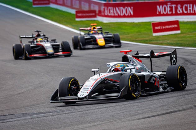 AUTO - FORMULA 3 2026 - SPA 25 NAKAMURA Jin (jpn), Hitech TGR, Dallara F3 2025, action during the 6th round of the 2026 FIA Formula 3 Championship from July 17 to 19, 2026 on the Circuit de Spa-Francorchamps, in Stavelot, Belgium - StavelotBelgium  Copyright: xEricxAlonsox