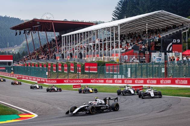 AUTO - FORMULA 3 2026 - SPA Start 18 BADOER Brando (ita), Rodin Motorsport, Dallara F3 2025, action during the 6th round of the 2026 FIA Formula 3 Championship from July 17 to 19, 2026 on the Circuit de Spa-Francorchamps, in Stavelot, Belgium - StavelotBelgium  Copyright: xEricxAlonsox