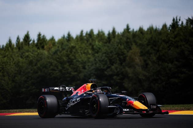 F1 - BELGIAN GRAND PRIX 2026 03 VERSTAPPEN Max (nld), Red Bull Racing Ford RB22, action during the Formula 1 Belgian Grand Prix 2026, 10th round of the 2026 Formula One World Championship, WM, Weltmeisterschaft from July 17 to 19, 2026 on the Circuit de Spa-Francorchamps, in Stavelot, Belgium -  Copyright: xEricxAlonsox