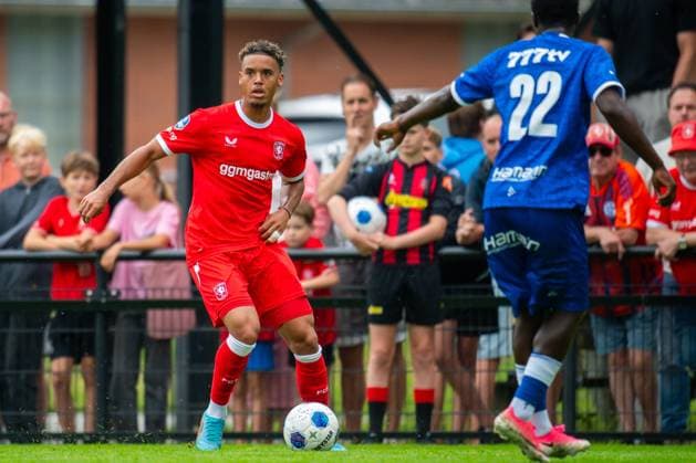 DELDEN , 18-07-2026 , Sportpark de Scheetheuvel , season 2026 2027 , Dutch Pre-season football , match between FC Twente and KAA Gent, picture shows FC Twente player Daouda Weidmann Twente - Gent (friendly)  x205085779x Copyright:
