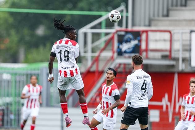 OSS, 18-07-2026, Frans Heesen Stadium, season 2026 2027, Dutch pre-season football, friendly match between TOP Oss and Wattenscheid 09, picture shows TOP Oss player Franslyn Nsingi TOP Oss - Wattenscheid 09 (friendly)  x205086005x Copyright: