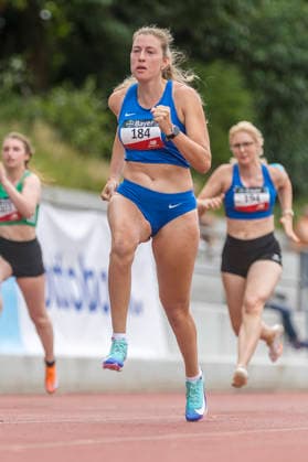 LEVERKUSEN, GERMANY - JULY 18, 2026 : Cheyenne Bouthoorn (NED Niederlande 2) competing in the 100m during the Para Heimspiel 7.0 at Fritz Jacobi Sports Complex on July 18, 2026 in Leverkusen, Germany. Northrhine-Westphalia Germany Copyright: xAxelxKohringx