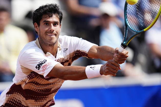 BASTAD, SWEDEN 20260718 Adolfo Daniel Vallejo during the men s semifinal at the Nordea Open tennis match in Bastad. BASTAD SWEDEN x9200x *** BASTAD, SWEDEN July 18, 2026 Adolfo Daniel Vallejo during the men s semifinal at the Nordea Open tennis tournament in Bastad BASTAD SWEDEN x9200x  Copyright: xBjörnxLarssonxRosvall TTx NORDEA OPEN TENNIS IN BASTAD