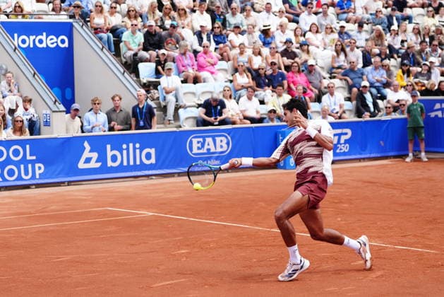BASTAD, SWEDEN 20260718 Adolfo Daniel Vallejo during the men s semifinal at the Nordea Open tennis match in Bastad. BASTAD SVERIGE x9200x *** BASTAD, SWEDEN July 18, 2026 Adolfo Daniel Vallejo during the men s semifinal at the Nordea Open tennis tournament in Bastad BASTAD, SWEDEN x9200x  Copyright: xBjörnxLarssonxRosvall TTx TENNIS NORDEA OPEN I BASTAD