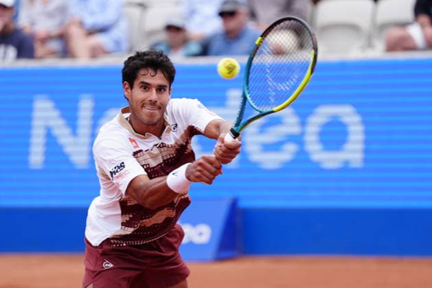 BASTAD, SWEDEN 20260718 Adolfo Daniel Vallejo during the men s semifinal at the Nordea Open tennis match in Bastad. BASTAD SVERIGE x9200x *** BASTAD, SWEDEN July 18, 2026 Adolfo Daniel Vallejo during the men s semifinal at the Nordea Open tennis tournament in Bastad BASTAD, SWEDEN x9200x  Copyright: xBjörnxLarssonxRosvall TTx TENNIS NORDEA OPEN I BASTAD