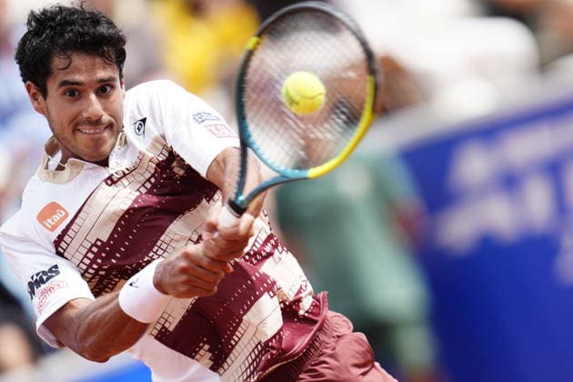 BASTAD, SWEDEN 20260718 Adolfo Daniel Vallejo during the men s semifinal at the Nordea Open tennis match in Bastad. BASTAD SWEDEN x9200x *** BASTAD, SWEDEN July 18, 2026 Adolfo Daniel Vallejo during the men s semifinal at the Nordea Open tennis tournament in Bastad BASTAD SWEDEN x9200x  Copyright: xBjörnxLarssonxRosvall TTx NORDEA OPEN TENNIS IN BASTAD