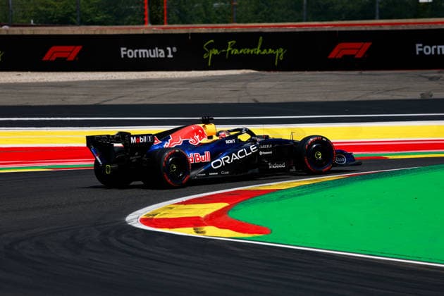 F1 - BELGIAN GRAND PRIX 2026 03 VERSTAPPEN Max (nld), Red Bull Racing Ford RB22, action during the Formula 1 Belgian Grand Prix 2026, 10th round of the 2026 Formula One World Championship, WM, Weltmeisterschaft from July 17 to 19, 2026 on the Circuit de Spa-Francorchamps, in Stavelot, Belgium -  Copyright: xFLORENTxGOODENx