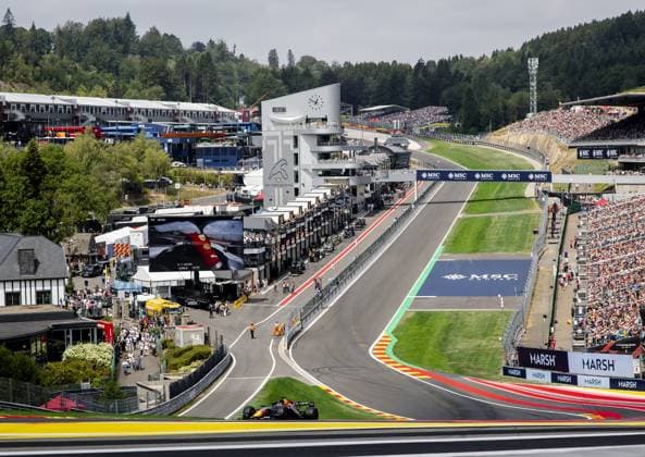 SPA - Max Verstappen (Red Bull Racing) during the 3rd free practice session at the Spa-Francorchamps circuit ahead of the Belgian Grand Prix. SEM VAN DER WAL ANP xVIxANPxSportx xxANPxIVx 563774048 originalFilename: 563774048.jpg