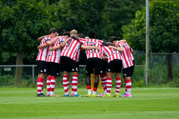 Friendly: Sparta Rotterdam v SV Meppen Delden - during a friendly in preparation of the 2026 2027 season. The match is set between Sparta Rotterdam and SV Meppen at Aparthotel Delden on 18 July 2026 in Delden, The Netherlands. (Hero Images Carlo Bruil) Copyright: xCarloxBruilx