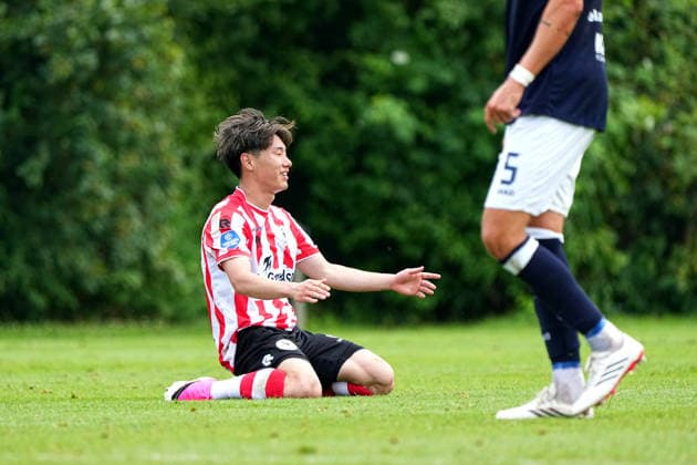Friendly: Sparta Rotterdam v SV Meppen Delden - Shunsuke Mito of Sparta Rotterdam during a friendly in preparation of the 2026 2027 season. The match is set between Sparta Rotterdam and SV Meppen at Aparthotel Delden on 18 July 2026 in Delden, The Netherlands. (Hero Images Carlo Bruil) Copyright: xCarloxBruilx