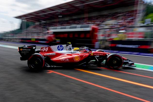 SPA - Formula 1 driver Lewis Hamilton of Scuderia Ferrari HP during the Formula 1 Belgium at Spa Francorchamps on July 18, 2026 in Spa, Belgium. (Photo by DeFodi Images) - *** SPA Formula 1 driver Lewis Hamilton of Scuderia Ferrari HP during the Formula 1 Belgian Grand Prix at Spa-Francorchamps on July 18, 2026, in Spa, Belgium. Photo by DeFodi Images