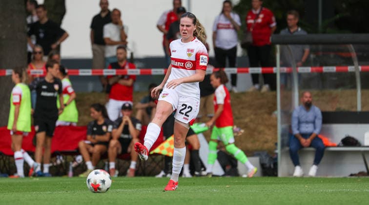 2026.07.18, Deutschland, Stuttgart, Fußball VfB Stuttgart Frauen vs. 1. FSV Mainz, Adriana Achcinska (VfB) *** July 18, 2026, Germany, Stuttgart, Soccer: VfB Stuttgart Women vs. 1. FSV Mainz, Adriana Achcinska (VfB)