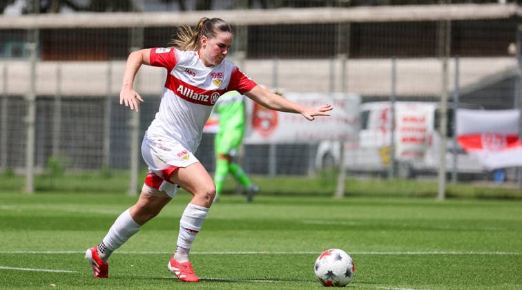 2026.07.18, Deutschland, Stuttgart, Fußball VfB Stuttgart Frauen vs. 1. FSV Mainz, Adriana Achcinska (VfB) *** July 18, 2026, Germany, Stuttgart, Soccer: VfB Stuttgart Women vs. 1. FSV Mainz, Adriana Achcinska (VfB)