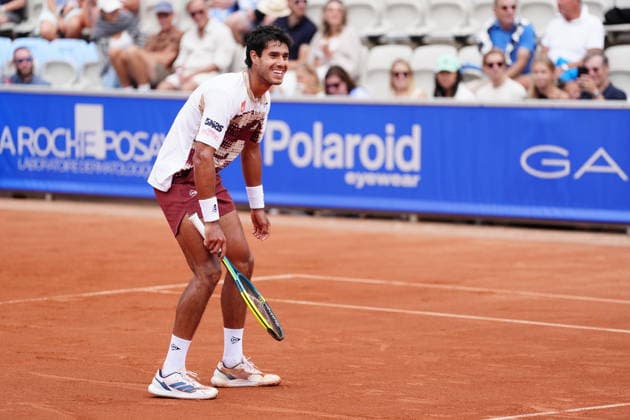 BASTAD, SWEDEN 20260718 Adolfo Daniel Vallejo during the men s semifinal at the Nordea Open tennis match in Bastad. BASTAD SWEDEN x9200x *** BASTAD, SWEDEN July 18, 2026 Adolfo Daniel Vallejo during the men s semifinal at the Nordea Open tennis tournament in Bastad BASTAD SWEDEN x9200x  Copyright: xBjörnxLarssonxRosvall TTx NORDEA OPEN TENNIS IN BASTAD