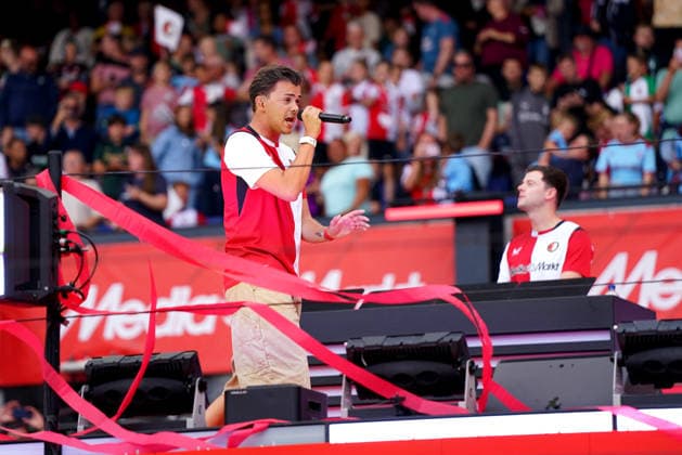Feyenoord Festival 2026 Rotterdam - Flemming after the Feyenoord Festival 2026 at De Kuip on 18 July 2026 in Rotterdam, The Netherlands. (Hero Images Danny de Groot) Copyright: xDannyxdexGrootx