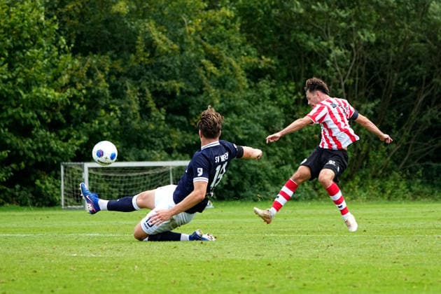 Friendly: Sparta Rotterdam v SV Meppen Delden - Mitchell van Bergen of Sparta Rotterdam during a friendly in preparation of the 2026 2027 season. The match is set between Sparta Rotterdam and SV Meppen at Aparthotel Delden on 18 July 2026 in Delden, The Netherlands. (Hero Images Carlo Bruil) Copyright: xCarloxBruilx