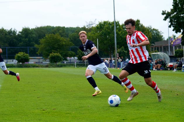 Friendly: Sparta Rotterdam v SV Meppen Delden - Mitchell van Bergen of Sparta Rotterdam during a friendly in preparation of the 2026 2027 season. The match is set between Sparta Rotterdam and SV Meppen at Aparthotel Delden on 18 July 2026 in Delden, The Netherlands. (Hero Images Carlo Bruil) Copyright: xCarloxBruilx