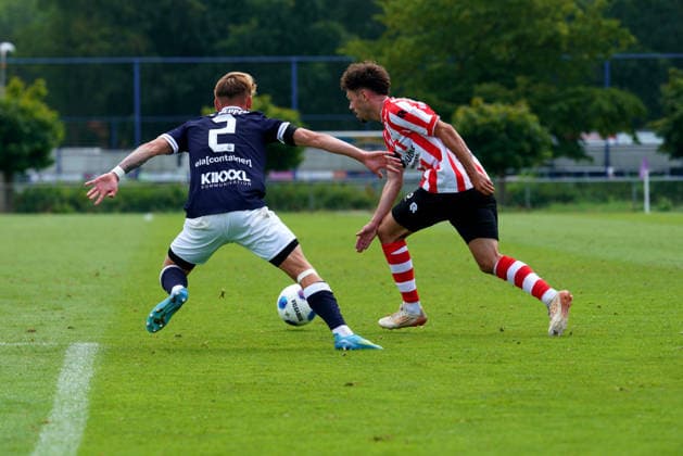 Friendly: Sparta Rotterdam v SV Meppen Delden - Mitchell van Bergen of Sparta Rotterdam during a friendly in preparation of the 2026 2027 season. The match is set between Sparta Rotterdam and SV Meppen at Aparthotel Delden on 18 July 2026 in Delden, The Netherlands. (Hero Images Carlo Bruil) Copyright: xCarloxBruilx