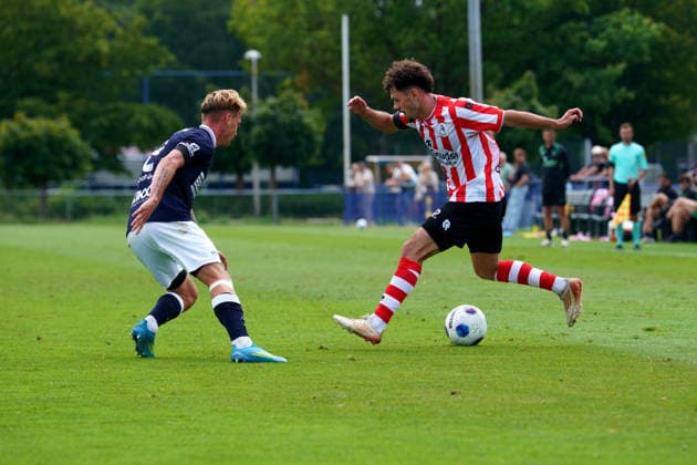 Friendly: Sparta Rotterdam v SV Meppen Delden - Mitchell van Bergen of Sparta Rotterdam during a friendly in preparation of the 2026 2027 season. The match is set between Sparta Rotterdam and SV Meppen at Aparthotel Delden on 18 July 2026 in Delden, The Netherlands. (Hero Images Carlo Bruil) Copyright: xCarloxBruilx