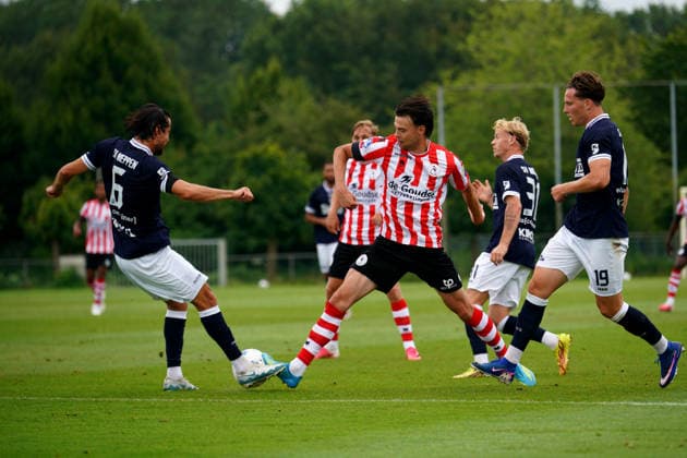 Friendly: Sparta Rotterdam v SV Meppen Delden - Nokkvi Thorisson of Sparta Rotterdam during a friendly in preparation of the 2026 2027 season. The match is set between Sparta Rotterdam and SV Meppen at Aparthotel Delden on 18 July 2026 in Delden, The Netherlands. (Hero Images Carlo Bruil) Copyright: xCarloxBruilx