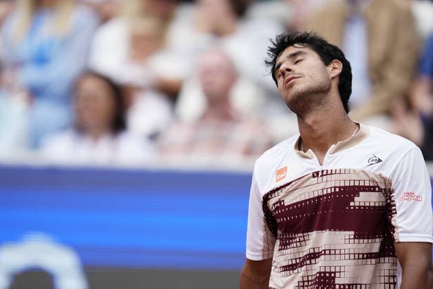 BASTAD, SWEDEN 20260718 Adolfo Daniel Vallejo during the men s semifinal at the Nordea Open tennis match in Bastad. BASTAD SWEDEN x9200x *** BASTAD, SWEDEN July 18, 2026 Adolfo Daniel Vallejo during the men s semifinal at the Nordea Open tennis tournament in Bastad BASTAD SWEDEN x9200x  Copyright: xBjörnxLarssonxRosvall TTx NORDEA OPEN TENNIS IN BASTAD