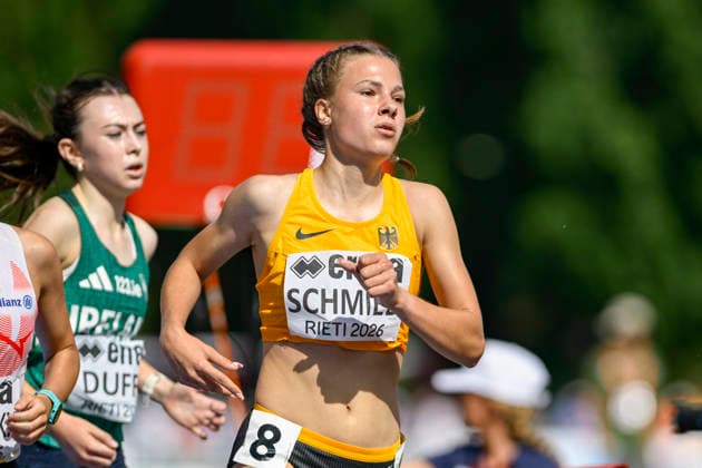 Lucie SCHMIED (Germany, SV Empor Bad Langensalza, 2.000m Hindernis) ITA, European Atheltics U18 Championships, Athletics, 18.07.2026, ITA, European Atheltics U18 Championships, Athletics, 18.07.2026, *** Lucie SCHMIED, Germany, SV Empor Bad Langensalza, 2,000m Steepchase, ITA, European Athletics U18 Championships, Athletics, July 18, 2026, ITA, European Athletics U18 Championships, Athletics, July 18, 2026, Copyright: xx