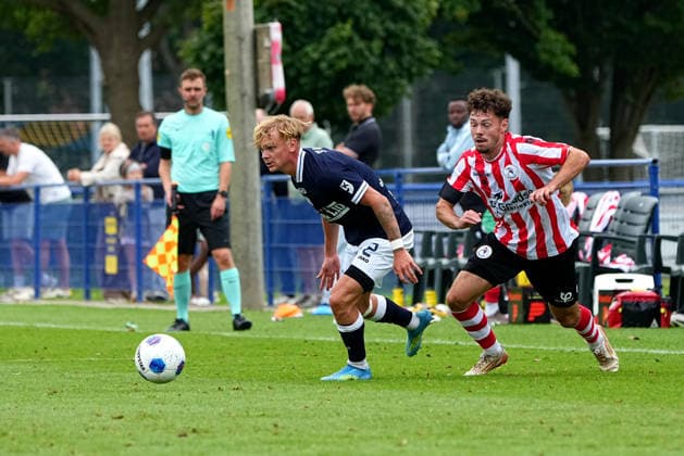 Friendly: Sparta Rotterdam v SV Meppen Delden - Mitchell van Bergen of Sparta Rotterdam during a friendly in preparation of the 2026 2027 season. The match is set between Sparta Rotterdam and SV Meppen at Aparthotel Delden on 18 July 2026 in Delden, The Netherlands. (Hero Images Carlo Bruil) Copyright: xCarloxBruilx