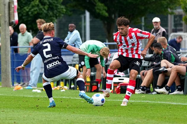 Friendly: Sparta Rotterdam v SV Meppen Delden - Mitchell van Bergen of Sparta Rotterdam during a friendly in preparation of the 2026 2027 season. The match is set between Sparta Rotterdam and SV Meppen at Aparthotel Delden on 18 July 2026 in Delden, The Netherlands. (Hero Images Carlo Bruil) Copyright: xCarloxBruilx