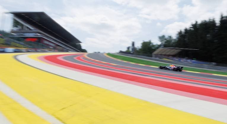 Red Bull Racing Dutch rider Max Verstappen pictured during a free practice ahead of the Grand Prix F1 of Belgium race, in Spa-Francorchamps, Saturday 18 July 2026. The Spa-Francorchamps Formula One Grand Prix takes place this weekend, from July 17th to July 19th. BENOITxDOPPAGNE  x181414284x