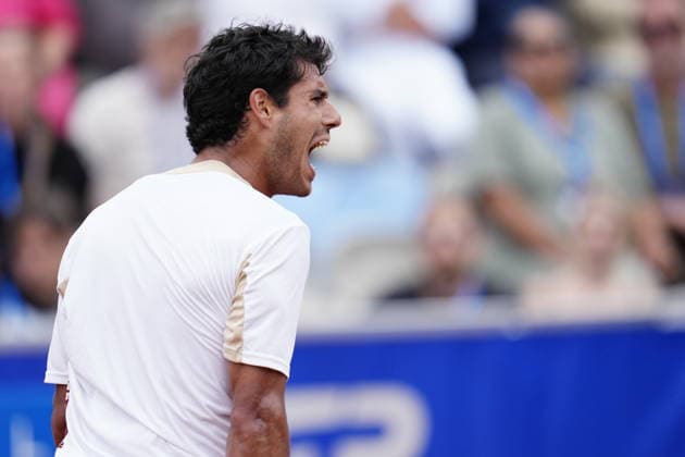 BASTAD, SWEDEN 20260718 Adolfo Daniel Vallejo during the men s semifinal at the Nordea Open tennis match in Bastad. BASTAD SWEDEN x9200x *** BASTAD, SWEDEN July 18, 2026 Adolfo Daniel Vallejo during the men s semifinal at the Nordea Open tennis tournament in Bastad BASTAD SWEDEN x9200x  Copyright: xBjörnxLarssonxRosvall TTx NORDEA OPEN TENNIS IN BASTAD